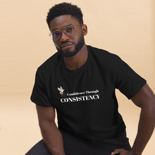 Load image into Gallery viewer, Unisex Confidence Through Consistency Tee