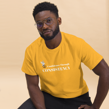 Load image into Gallery viewer, Unisex Confidence Through Consistency Tee
