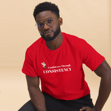 Load image into Gallery viewer, Unisex Confidence Through Consistency Tee
