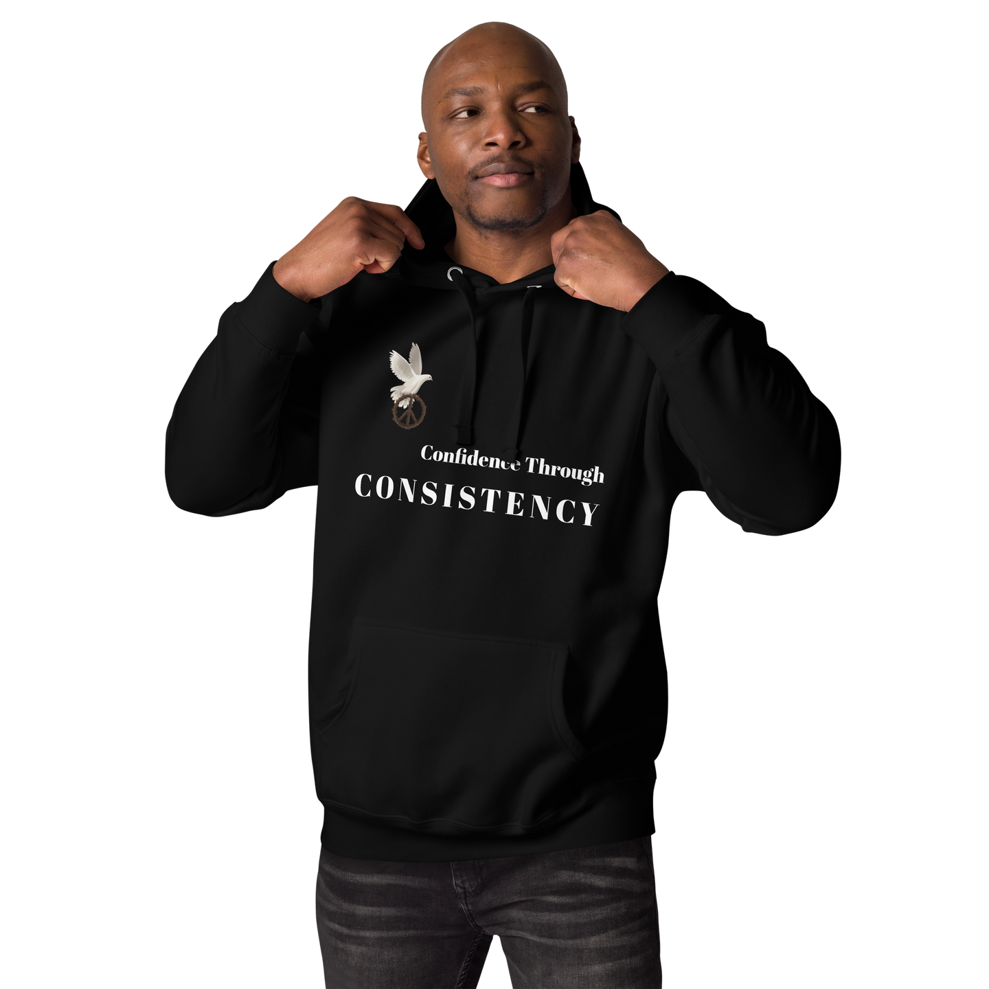 Unisex Confidence Through Consistency Hoodie